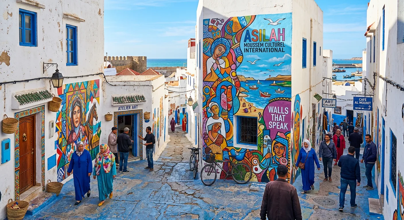 Painted ramparts of Asilah