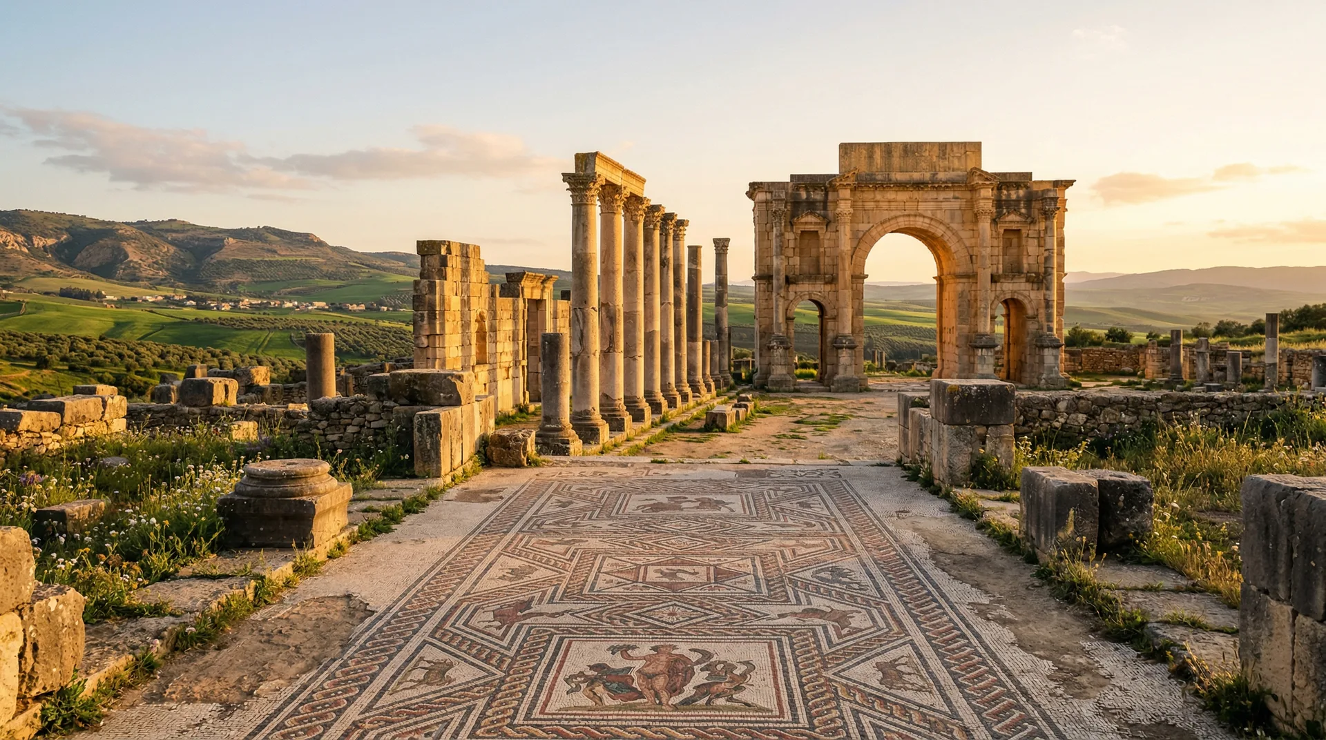 Volubilis & Moulay Idriss, Morocco