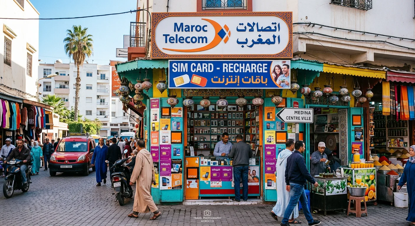 SIM Cards & Internet in Morocco