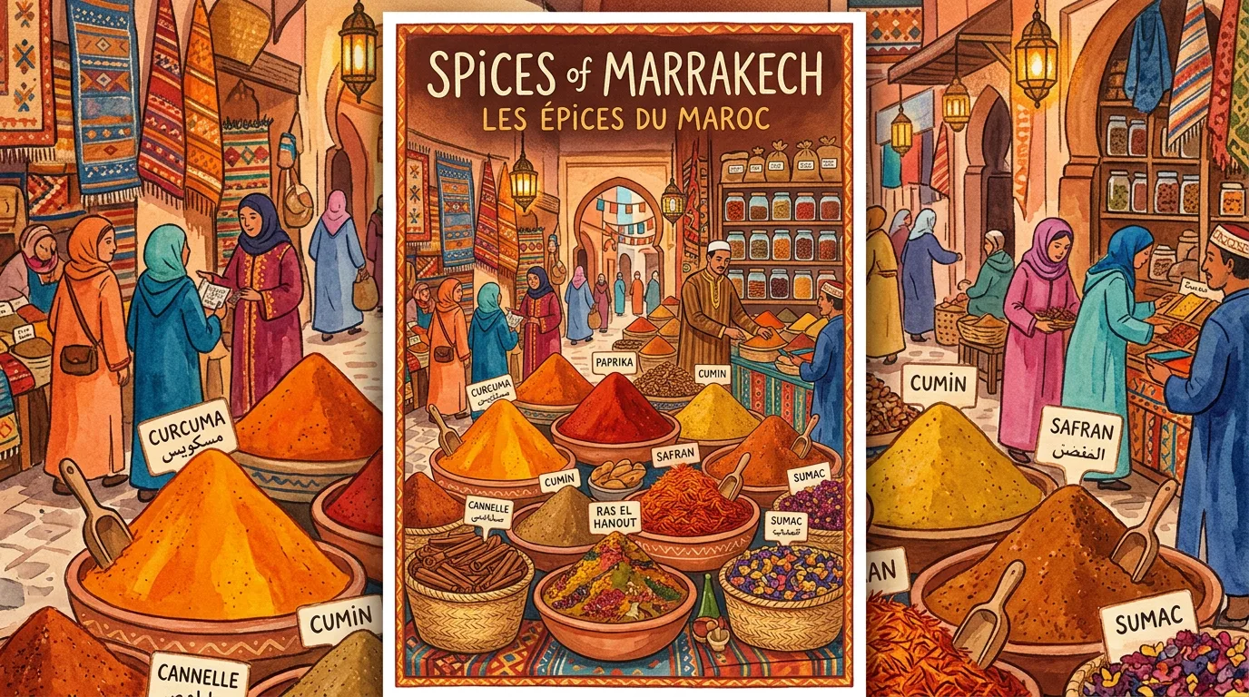 Tangier cooking class — harira & bastilla